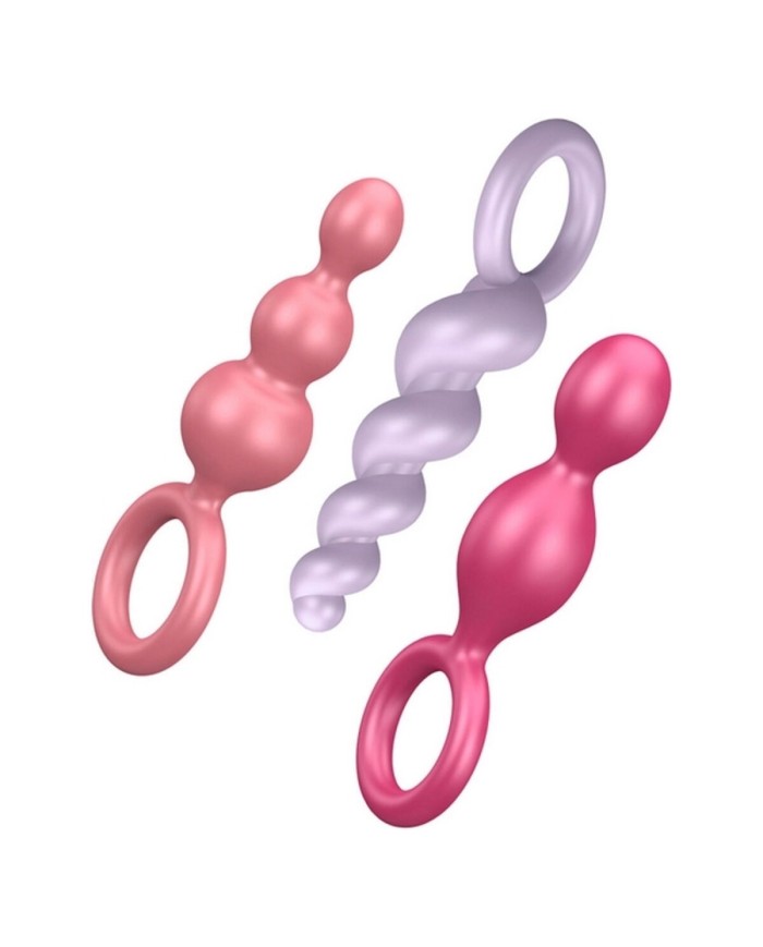 Kit Piacere Grande Satisfyer Booty Call Multicolore