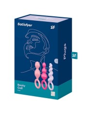 Kit Piacere Grande Satisfyer Booty Call Multicolore