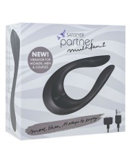 Massaggiatore di Coppia Satisfyer Partner Nero