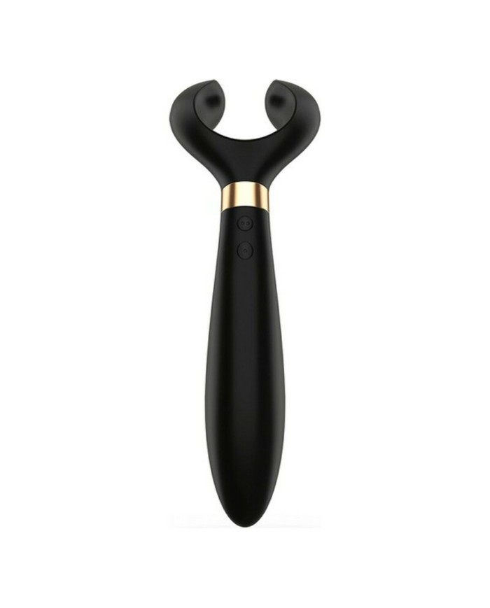 Massaggiatore di Coppia Satisfyer 8801902 Nero Massaggiatore di Coppia Satisfyer 8801902 Nero