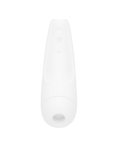 Succhia Clitoride Satisfyer CURVY 2+ Bianco
