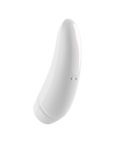 Succhia Clitoride Satisfyer CURVY 2+ Bianco