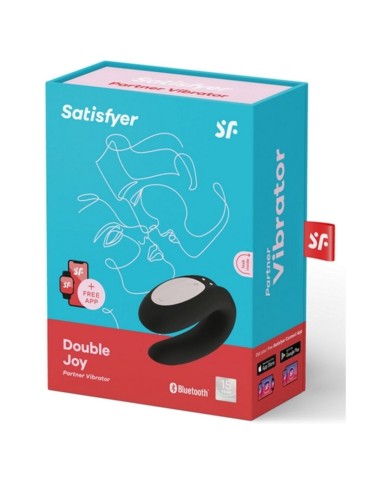 Massaggiatore di Coppia Double Joy Satisfyer J2008-16-1 Massaggiatore di Coppia Double Joy Satisfyer J2008-16-1