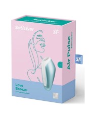 Succhia Clitoride Love Breeze Satisfyer Air Plus Azzurro