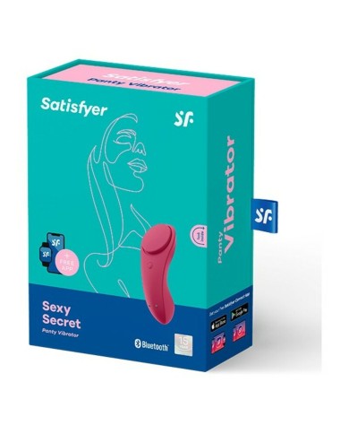 Massaggiatore di Coppia Satisfyer Sexy Secret Panty Rosso