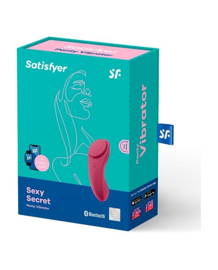 Massaggiatore di Coppia Satisfyer Sexy Secret Panty Rosso Massaggiatore di Coppia Satisfyer Sexy Secret Panty Rosso