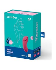 Massaggiatore di Coppia Satisfyer Sexy Secret Panty Rosso Massaggiatore di Coppia Satisfyer Sexy Secret Panty Rosso