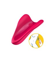Vibratore High Fly Finger Satisfyer 4004129 Rosso
