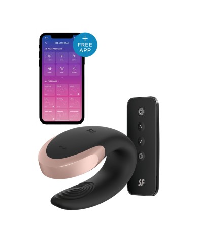 Vibratore Doppia Stimolazione Love Satisfyer Double Love Vibratore Doppia Stimolazione Love Satisfyer Double Love