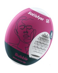 Masturbatore Uovo Satisfyer Bubble Hydro Active Bianco Ciliegia