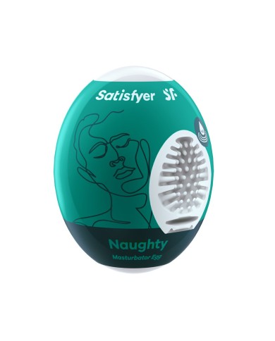Masturbatore Uovo Satisfyer Naughty Verde