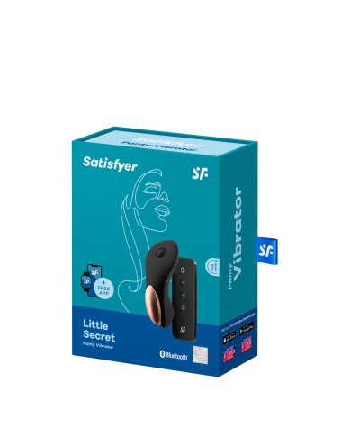 Vibratore Satisfyer Little Secret Panty Nero