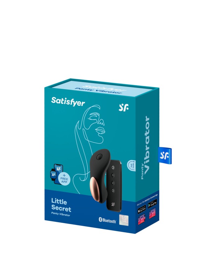 Vibratore Satisfyer Little Secret Panty Nero
