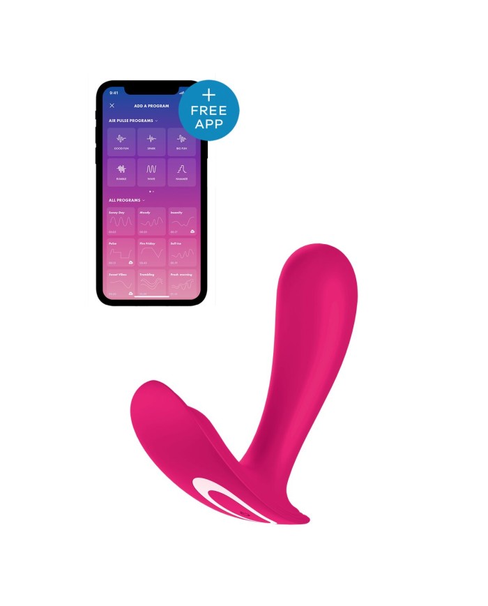 Vibratore Satisfyer Top Secret Rosa Vibratore Satisfyer Top Secret Rosa
