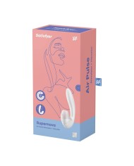 Vibratore Doppia Stimolazione Satisfyer Supernova Bianco Vibratore Doppia Stimolazione Satisfyer Supernova Bianco