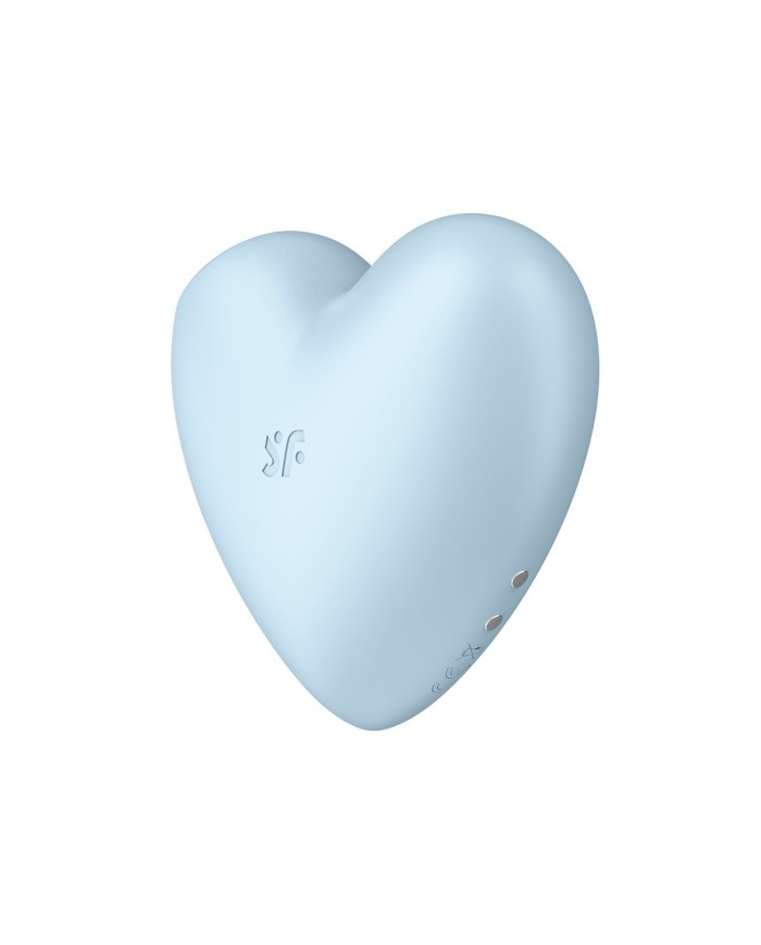 Succhia Clitoride Satisfyer Cutie Heart Azzurro