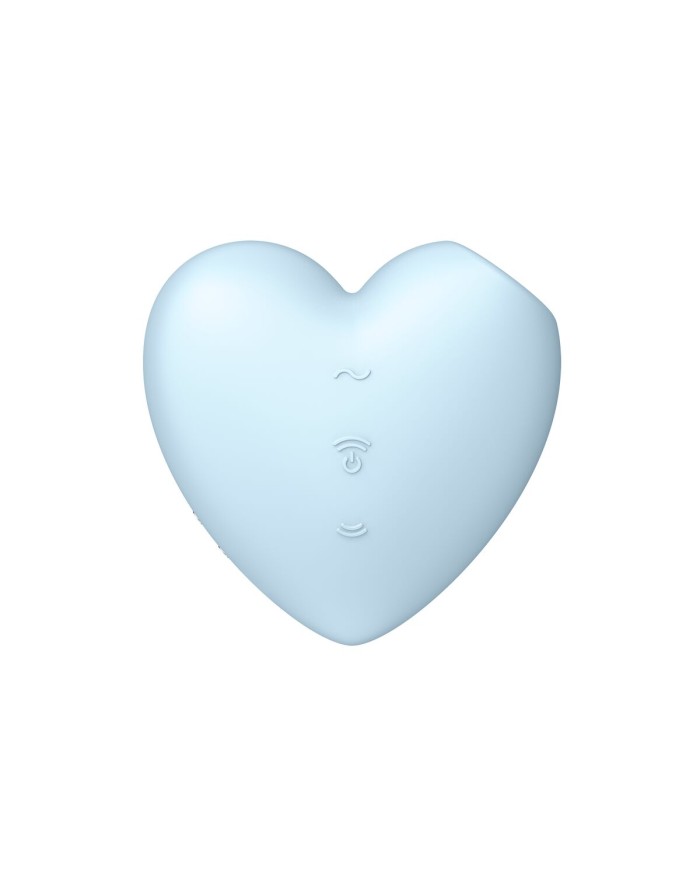 Succhia Clitoride Satisfyer Cutie Heart Azzurro
