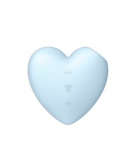 Succhia Clitoride Satisfyer Cutie Heart Azzurro