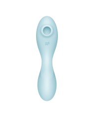 Succhia Clitoride Satisfyer Cruvy Trinity 5+ Azzurro