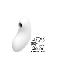 Succhia Clitoride Satisfyer Lover 2 Bianco Succhia Clitoride Satisfyer Lover 2 Bianco