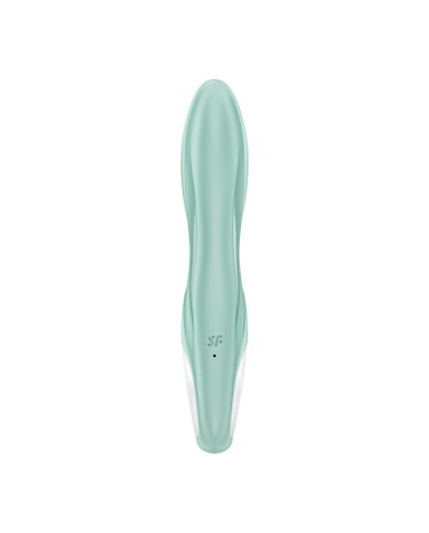 Vibratore Doppia Stimolazione Satisfyer Air Pump Bunny 5 Verde