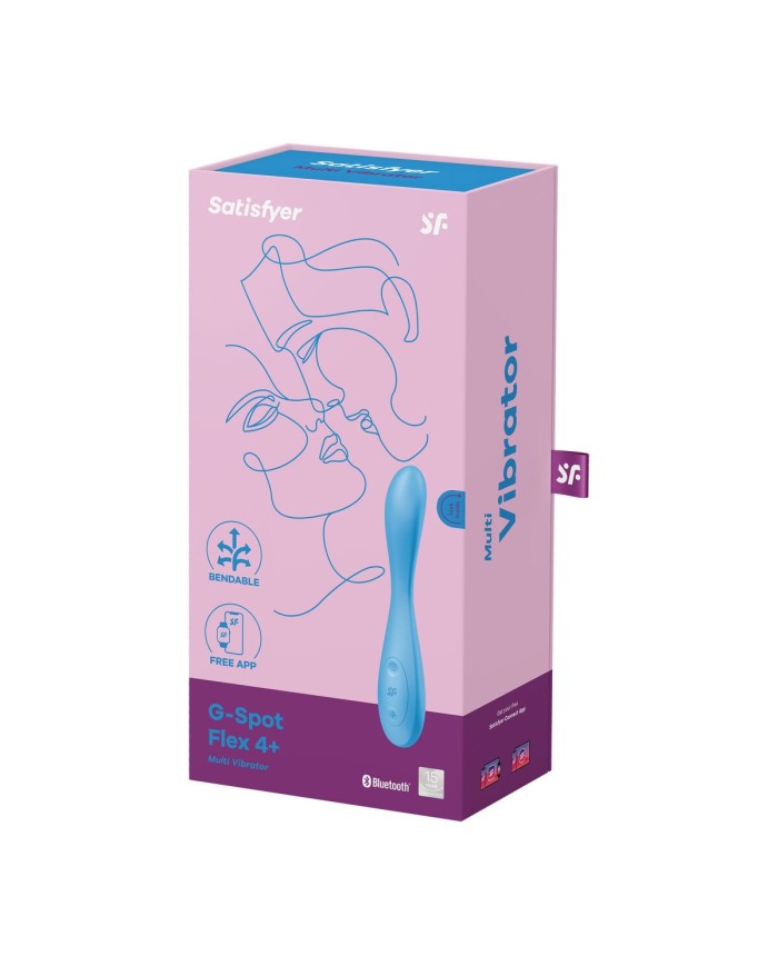 Vibratore Satisfyer G-Spot Flex 4+ Azzurro