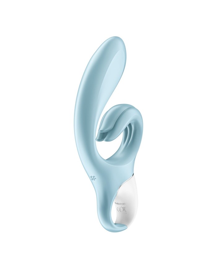 Vibratore Doppia Stimolazione Satisfyer Love me Azzurro