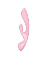 Vibratore Doppia Stimolazione Satisfyer Triple oh Rosa