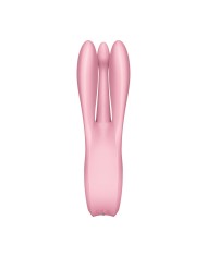 Vibratore per il Punto-G Satisfyer Threesome 1 Rosa