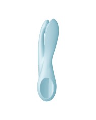 Massaggiatore Satisfyer Threesome 1 Light Azzurro