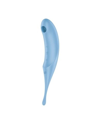 Succhia Clitoride Satisfyer Twirling Pro Azzurro
