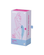 Succhia Clitoride Satisfyer Twirling Pro Azzurro
