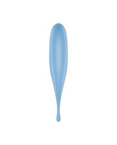 Succhia Clitoride Satisfyer Twirling Pro Azzurro