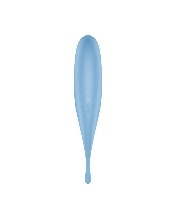 Succhia Clitoride Satisfyer Twirling Pro Azzurro