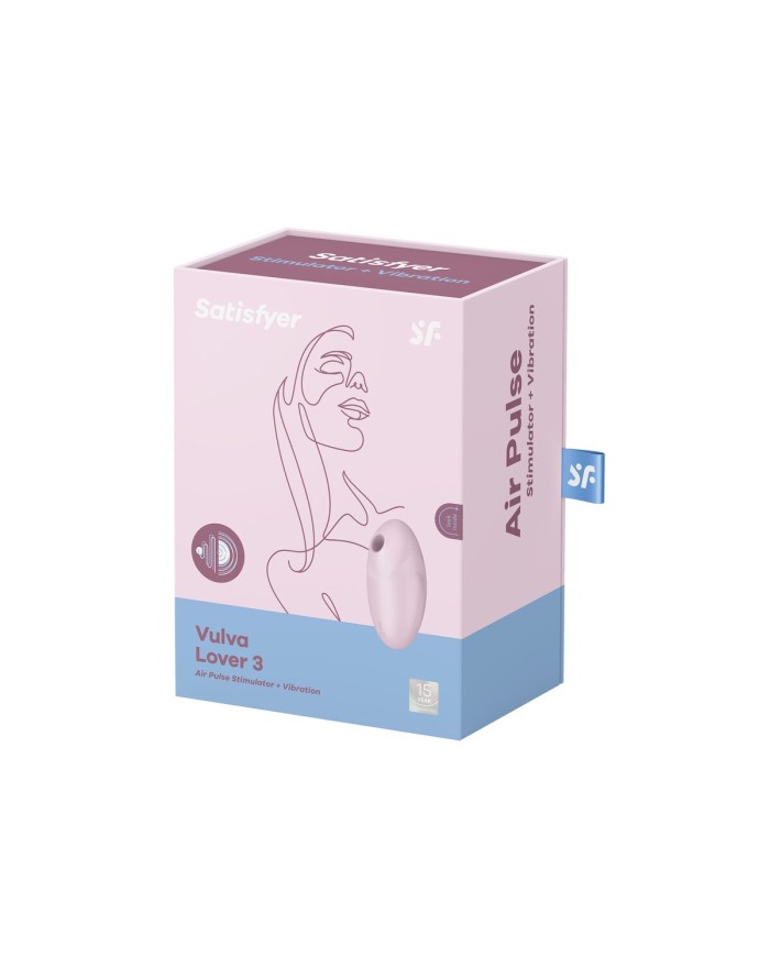 Succhia Clitoride Satisfyer Lover 3 Rosa