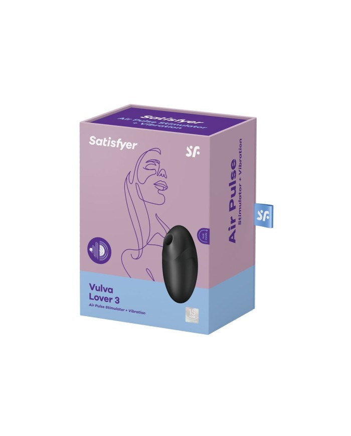Succhia Clitoride Satisfyer Lover 3 Nero