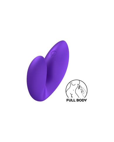 Vibratore Doppia Stimolazione Satisfyer Love Riot Viola