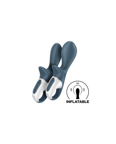 Vibratore Anale Satisfyer Air Pump Booty 2 Grigio Vibratore Anale Satisfyer Air Pump Booty 2 Grigio