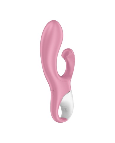 Vibratore per il Punto-G Satisfyer Air Pump Bunny 2 Light Rosa Vibratore per il Punto-G Satisfyer Air Pump Bunny 2 Light Rosa