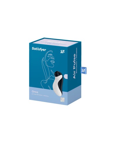 Succhia Clitoride Satisfyer Orca Bianco
