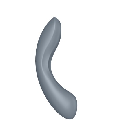 Succhia Clitoride Satisfyer Curvy Trinity 1 Grigio