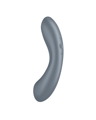 Succhia Clitoride Satisfyer Curvy Trinity 1 Grigio