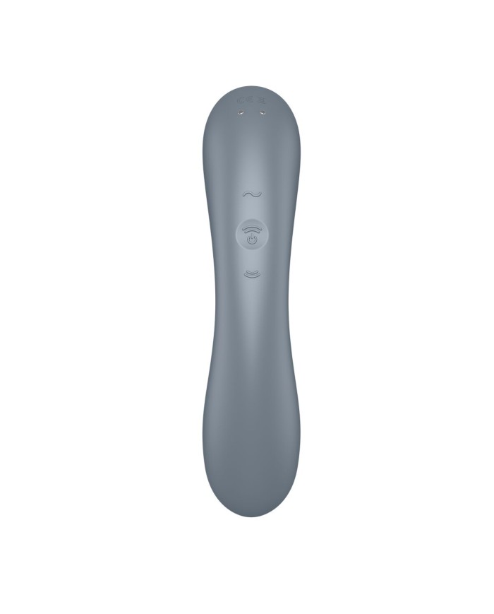 Succhia Clitoride Satisfyer Curvy Trinity 1 Grigio Succhia Clitoride Satisfyer Curvy Trinity 1 Grigio