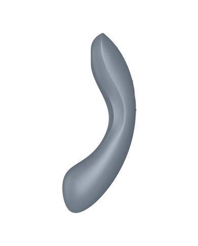 Succhia Clitoride Satisfyer Curvy Trinity 1 Grigio