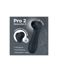 Succhia Clitoride Satisfyer Pro 2 Generation 3 Nero Succhia Clitoride Satisfyer Pro 2 Generation 3 Nero
