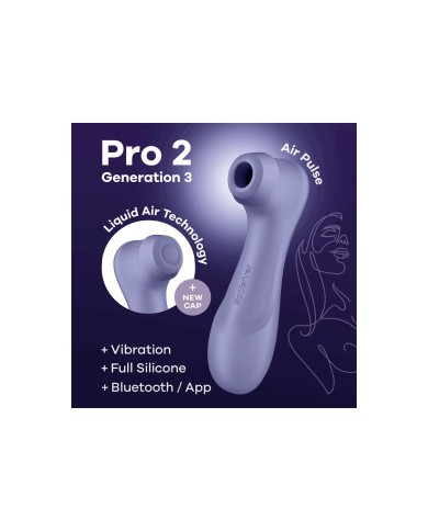 Succhia Clitoride Satisfyer PRO 2 GENERATION 3 Viola