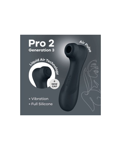 Succhia Clitoride Satisfyer Pro 2 Generation 3 Nero
