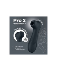 Succhia Clitoride Satisfyer Pro 2 Generation 3 Nero Succhia Clitoride Satisfyer Pro 2 Generation 3 Nero