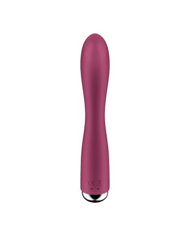 Vibratore Doppia Stimolazione Satisfyer Spinning Rabbit 1 Rosso