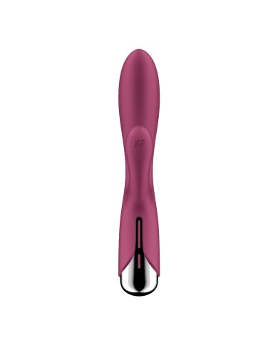 Vibratore Doppia Stimolazione Satisfyer Spinning Rabbit 1 Rosso